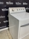 Whirlpool Used Electric Dryer 220volts (30 AMP) 27inches {3 prong} (White) 