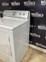 Maytag Used Electric Dryer 220volts (30 AMP) 29inches {3 prong} (White) 