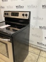 Frigidaire Used Electric Stove 220volts (40/50 AMP) 30inches {no cord} (Stainless steel) 
