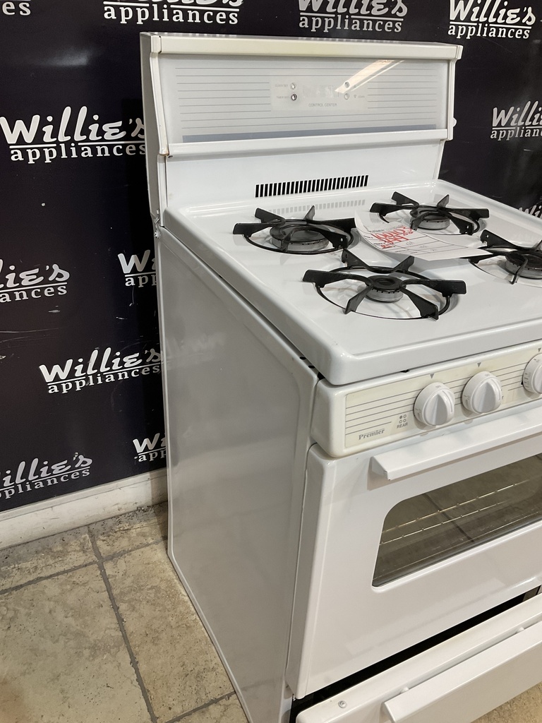 Premier Used Natural Gas Stove 24inches (White) 