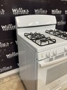 Ge Used Natural Gas Stove 30inches  (White) 
