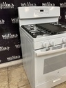 Ge Used Natural Gas Stove 30inches (White) 