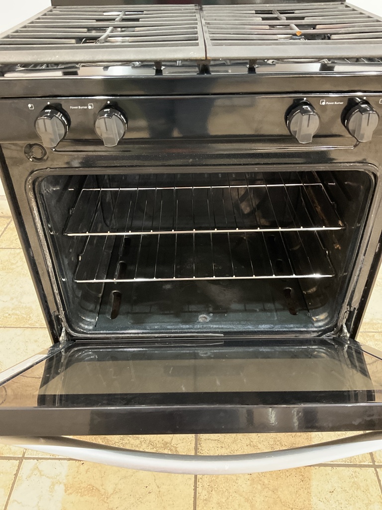 Whirlpool Used Natural Gas Stove 30inches (Stainless Steel) 