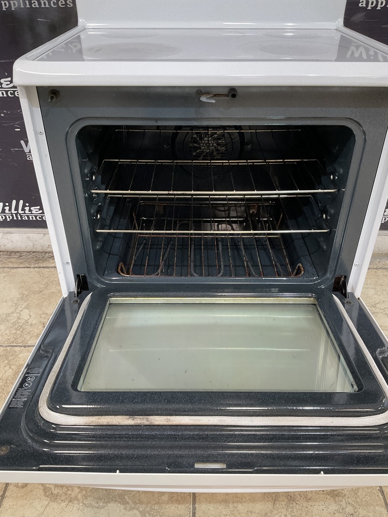 Frigidaire Used Electric Stove 220volts (40/50 AMP) 30inches {3 prong} (White) 