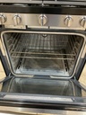 Whirlpool Used Natural Gas Stove 30inches (Stainless Steel) 