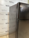 Frigidaire Used Refrigerator Top and Bottom 30x66 (Black) 