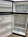 Frigidaire Used Refrigerator Top and Bottom 30x66 (Black) 