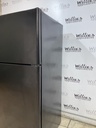 Ge Used Refrigerator Top and Bottom 30x66 1/2” (Black) 