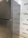 Whirlpool Used Refrigerator Top and Bottom 30x66 1/2” (Black) 