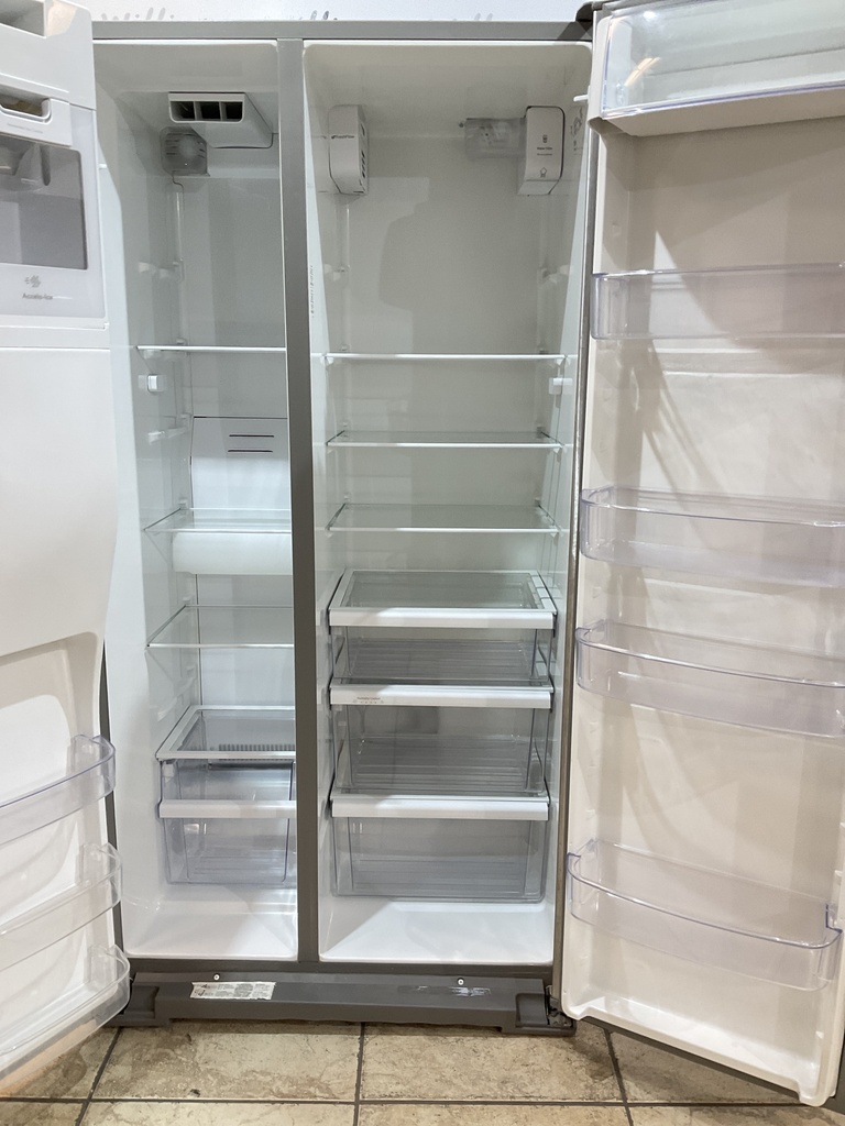 Whirlpool Used Refrigerator Side by Side Counter Depth 36x69 (Stainless Steel) 