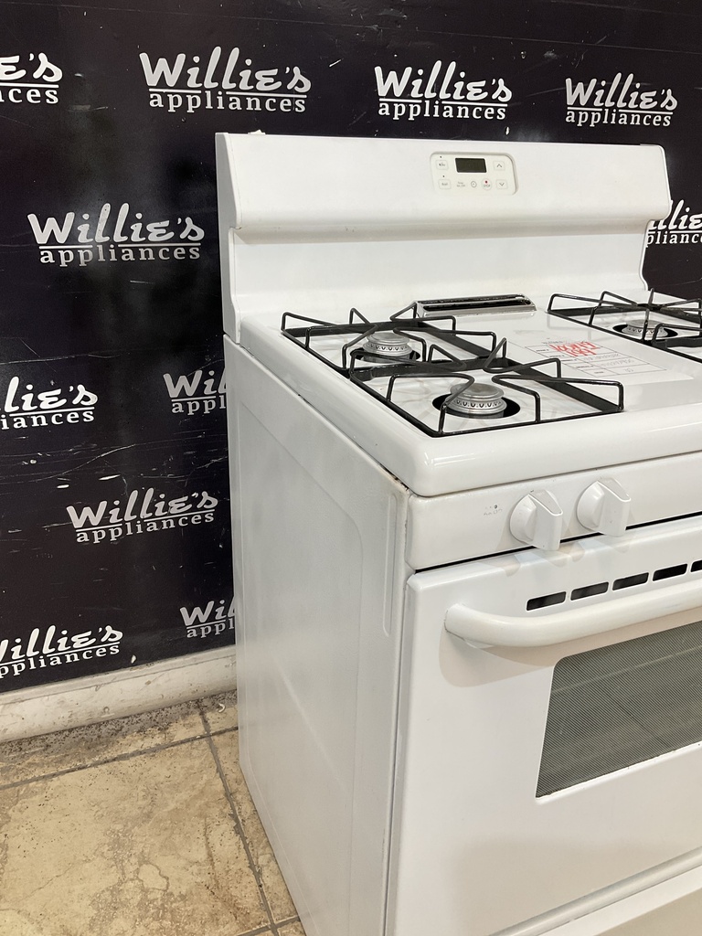Kenmore Used Natural Gas Stove 30inches (White) 