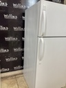 Frigidaire Used Refrigerator Top and Bottom 28x64 1/2” (White) 