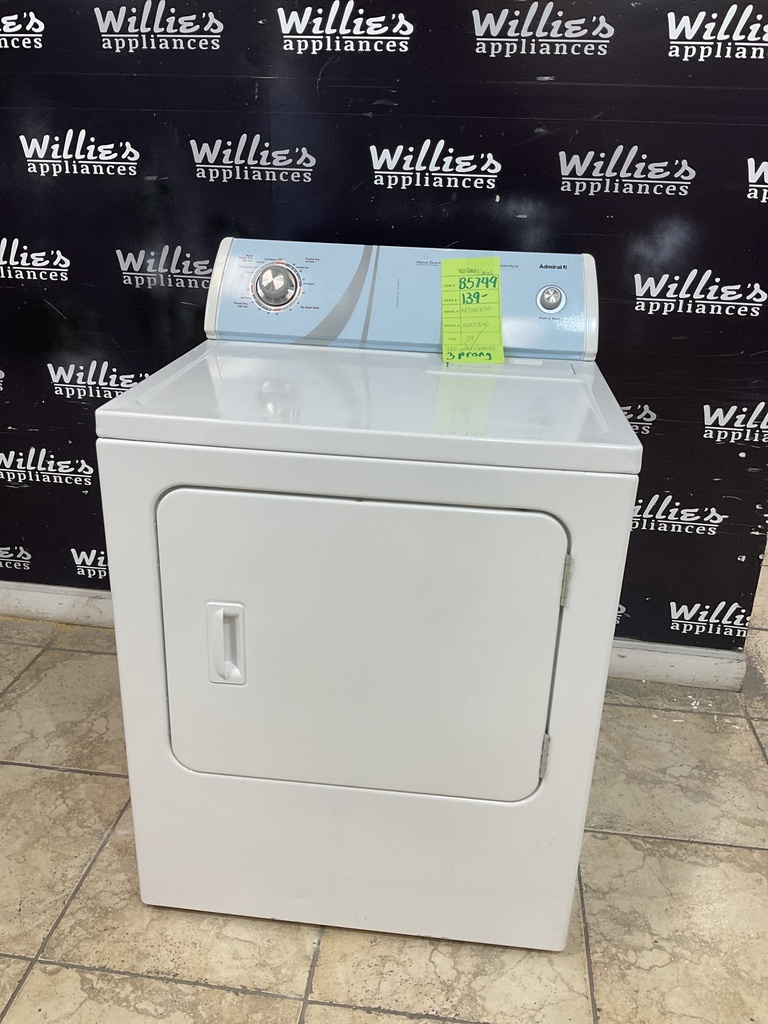 Admiral Used Electric Dryer 220 volts (30 AMP)