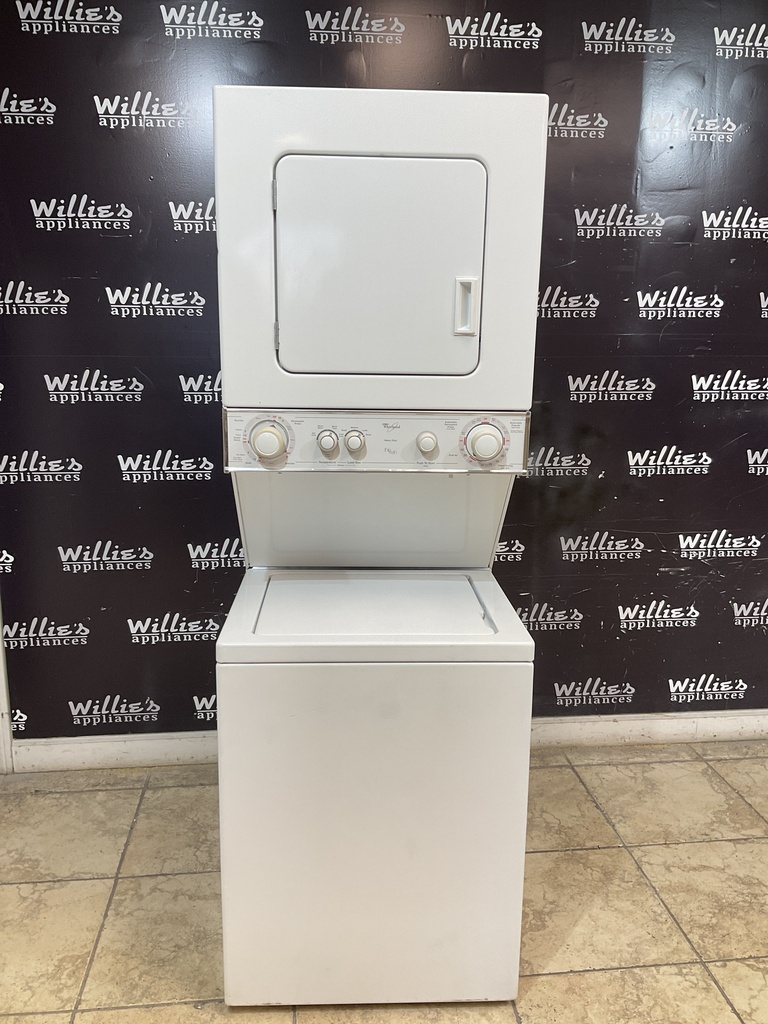Whirlpool Used Electric Unit Stackable 220volts(30 AMP) 24x71”