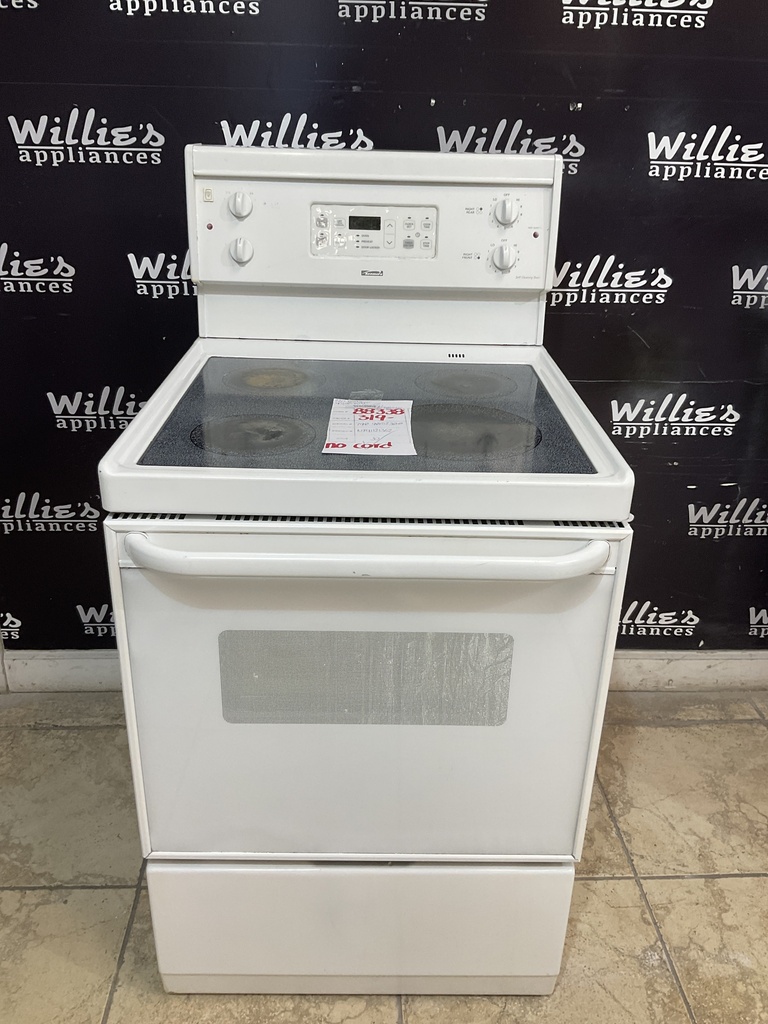 Kenmore Used Electric Stove 220volts (40/50 AMP) 24inches”