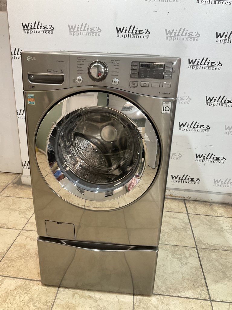 Lg Used Washer Front-Load 27inches “