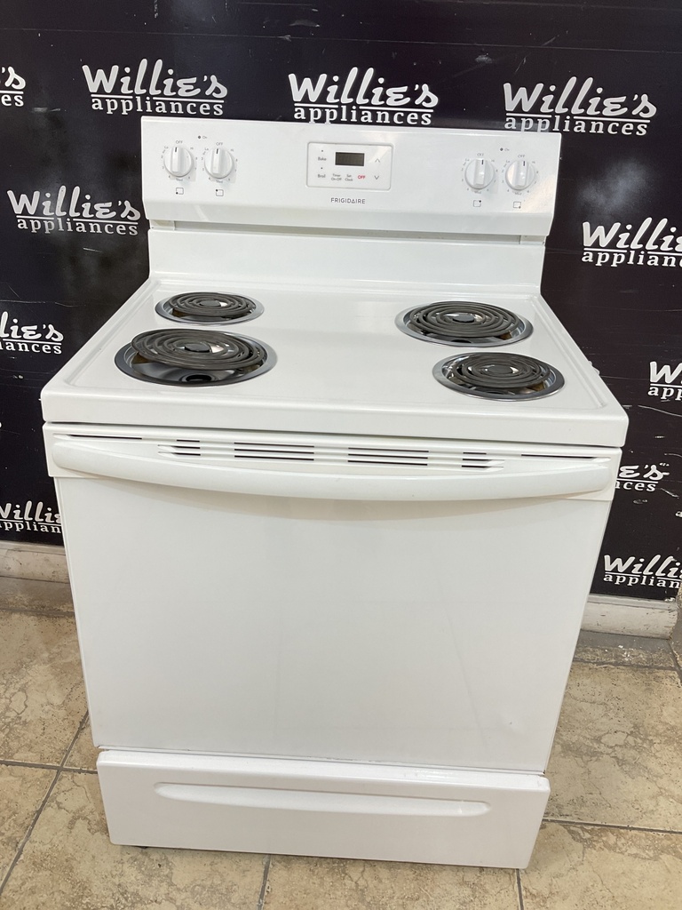 Frigidaire Used Electric Stove 220volts (30 AMP) 30inches”