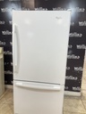 Whirlpool Used Refrigerato Top and Bottom Mount 33x68 1/2”