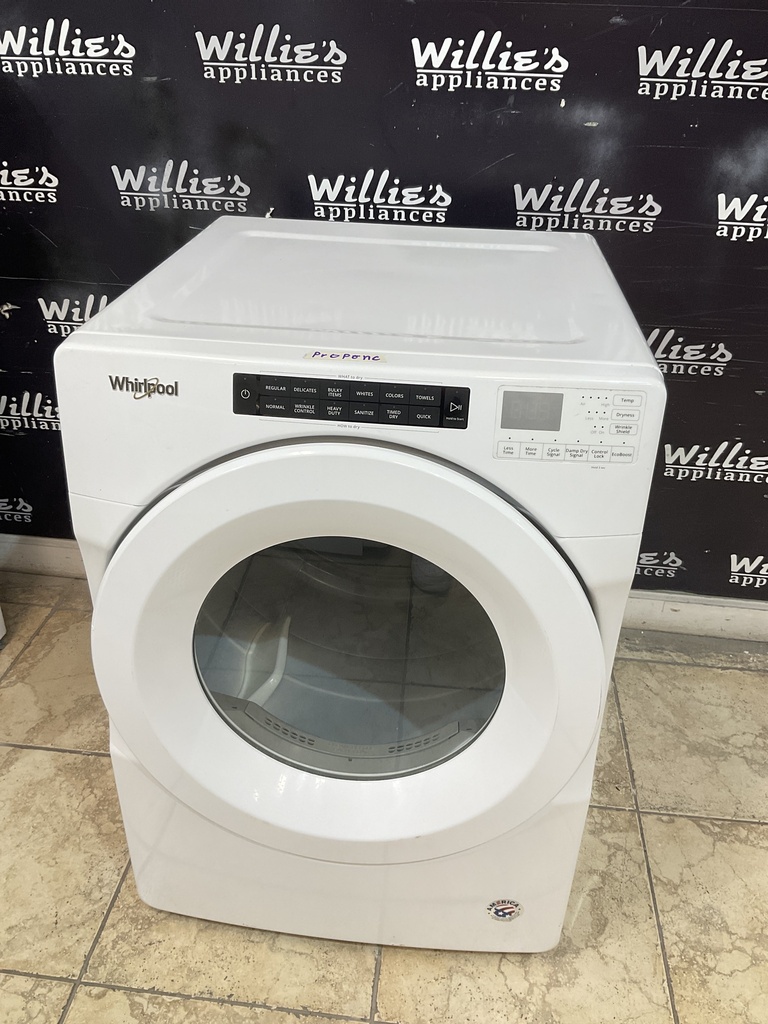 Whirlpool Used Gas Propane Dryer 27inches”