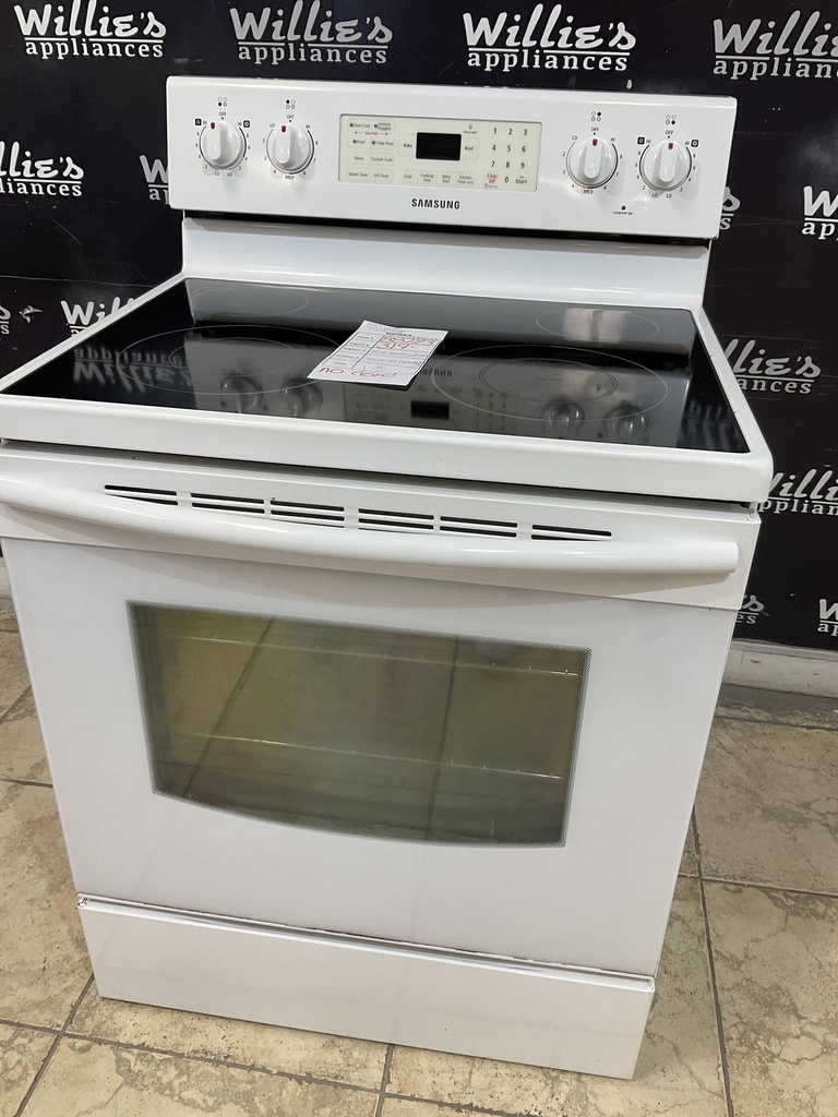 Samsung Used Electric Stove 220volts (40/50 AMP) 30inches”