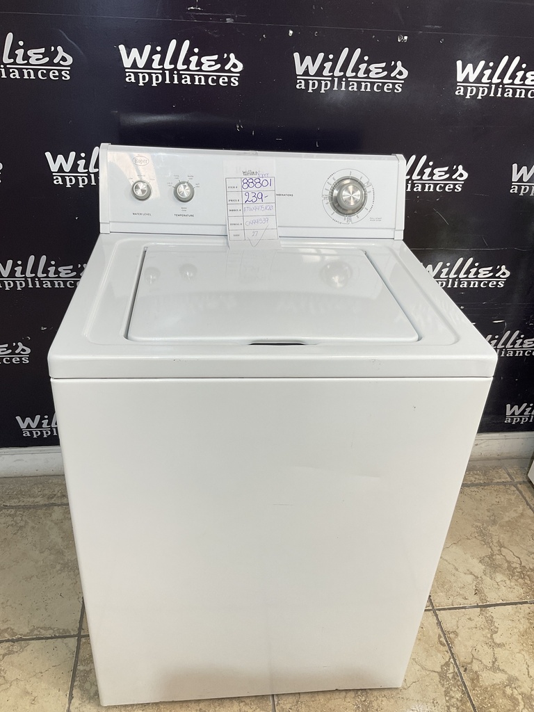 Roper Used Washer Top-Load 27inches