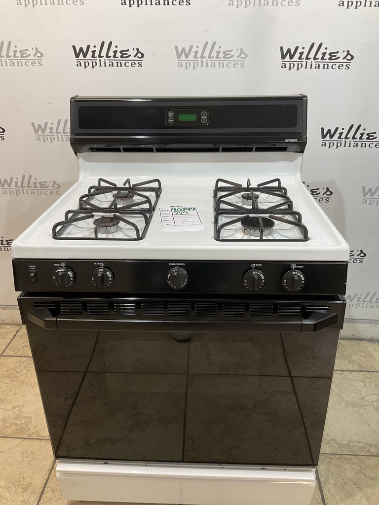 Hotpoint Used Natural Gas Stove 30inches