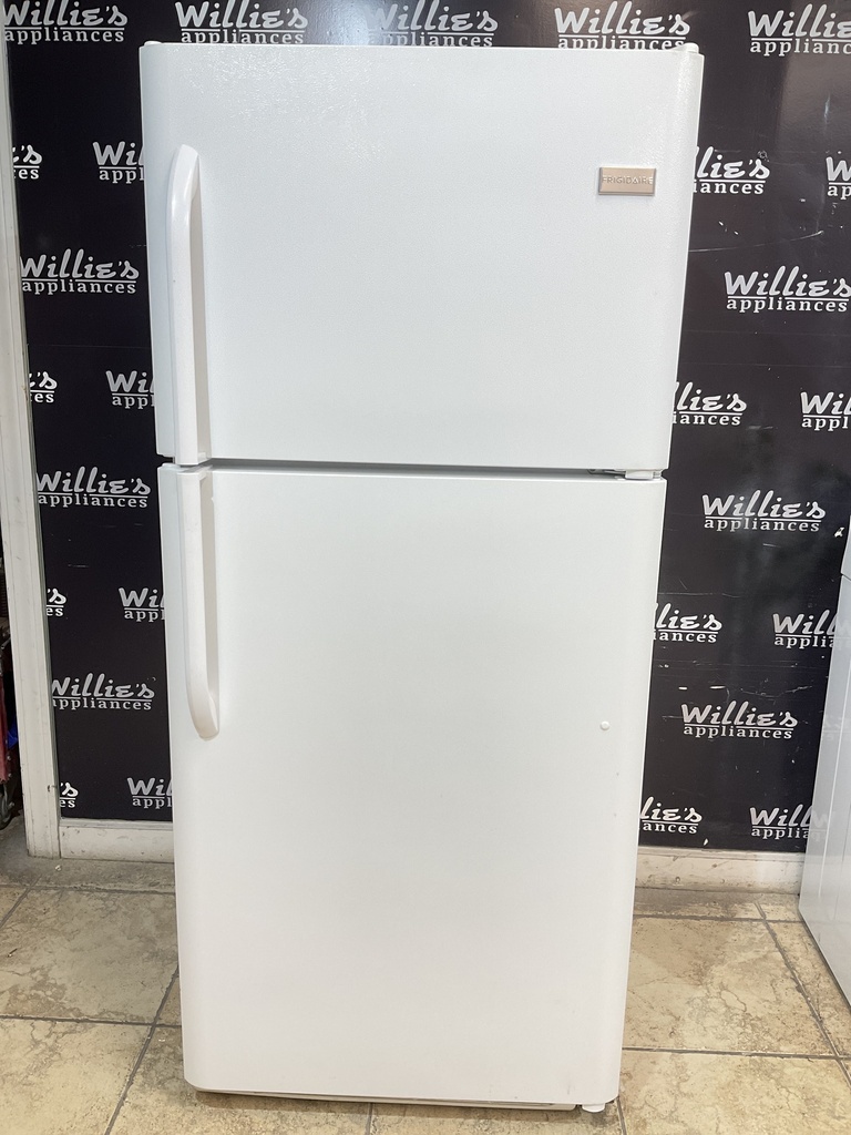 Frigidaire Used Refrigerator Top and and Bottom 30x68 1/2