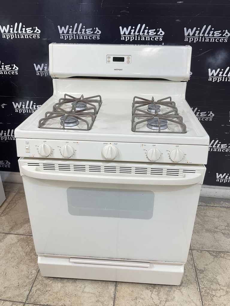 Hotpoint Used Natural Gas Stove 30inches 