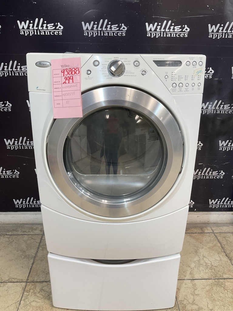Whirlpool Used Natural Gas Dryer 27inches 