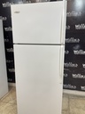 Whirlpool Used Refrigerator Top and Bottom 28x67 1/2” 