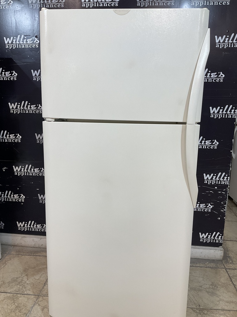 Frigidaire Used Refrigerator Top and Bottom 30x66 1/2”