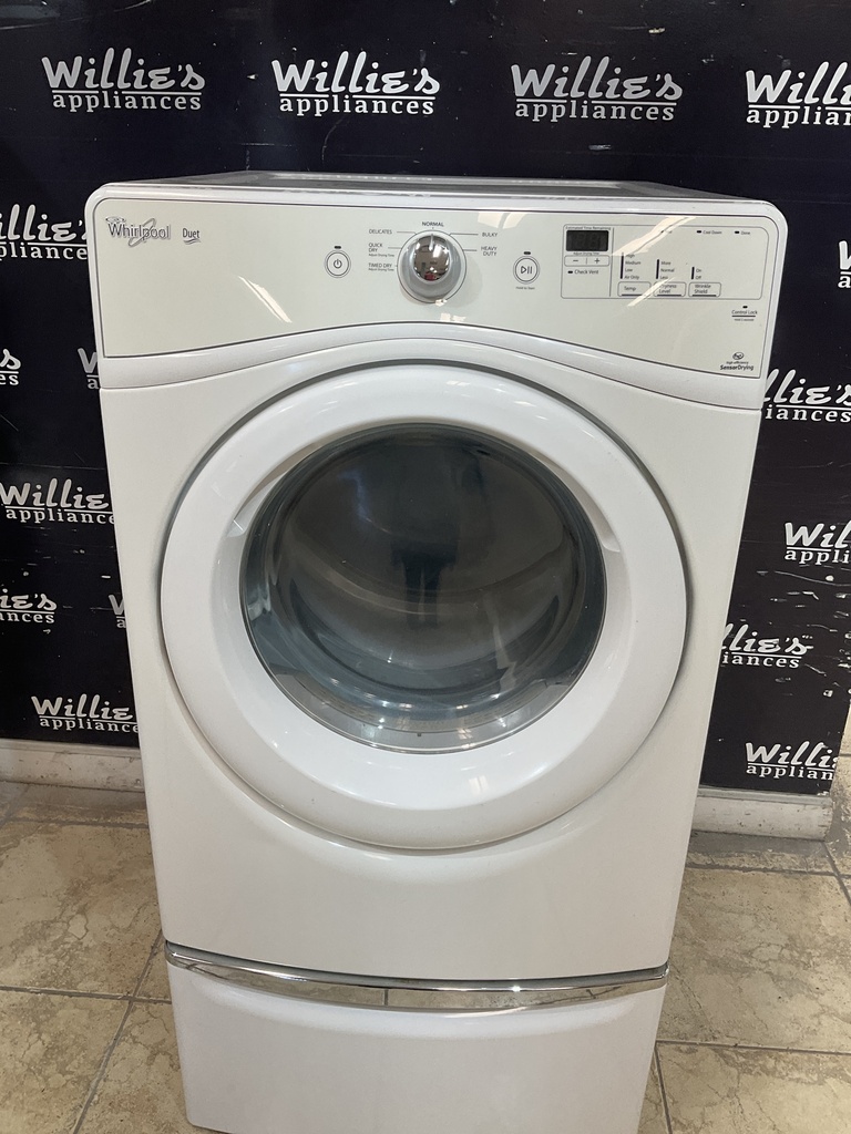 Whirlpool Used Electric Dryer 220volts (30 AMP) 27inches {3 prong} 
