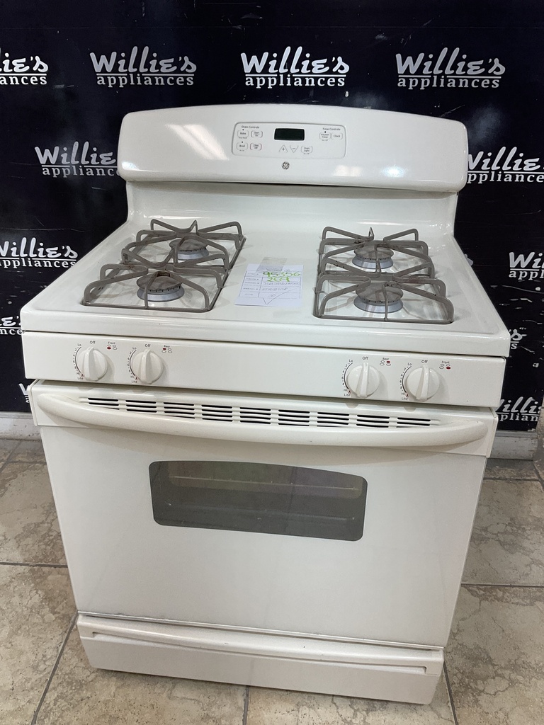 Ge Used Natural Gas Stove 30inches 