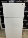 Hotpoint Used Refrigerator Top and Bottom 28x61 1/2” 