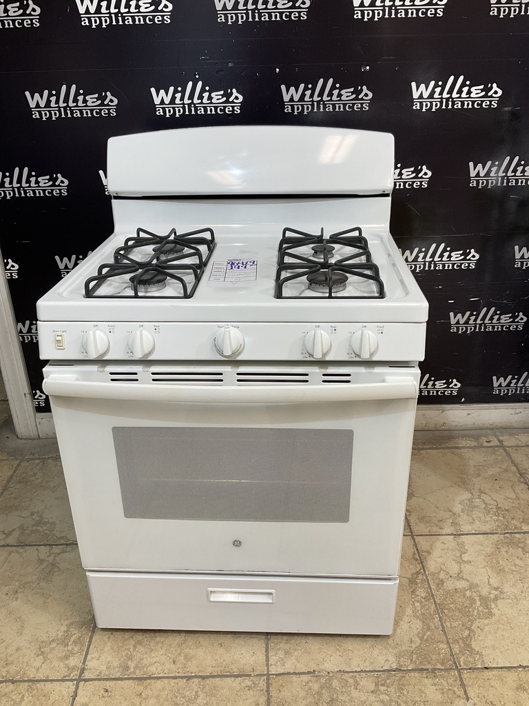 Ge Used Natural Gas Stove 30inches 