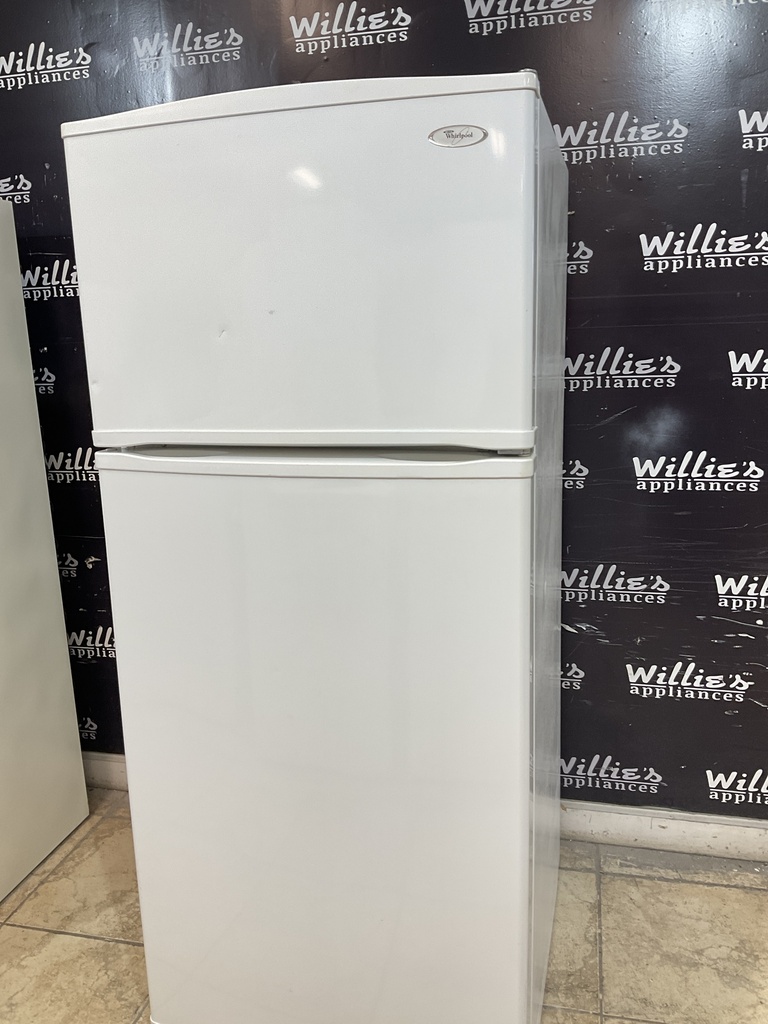 Whirlpool Used Refrigerator Top and Bottom 28 1/2x66