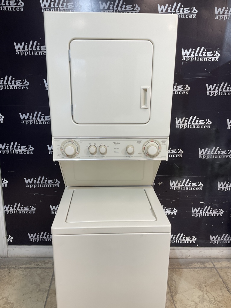 Whirlpool Used Electric Unit Stackable 220volts (30 AMP)  24x71 1/2” {3 prong}