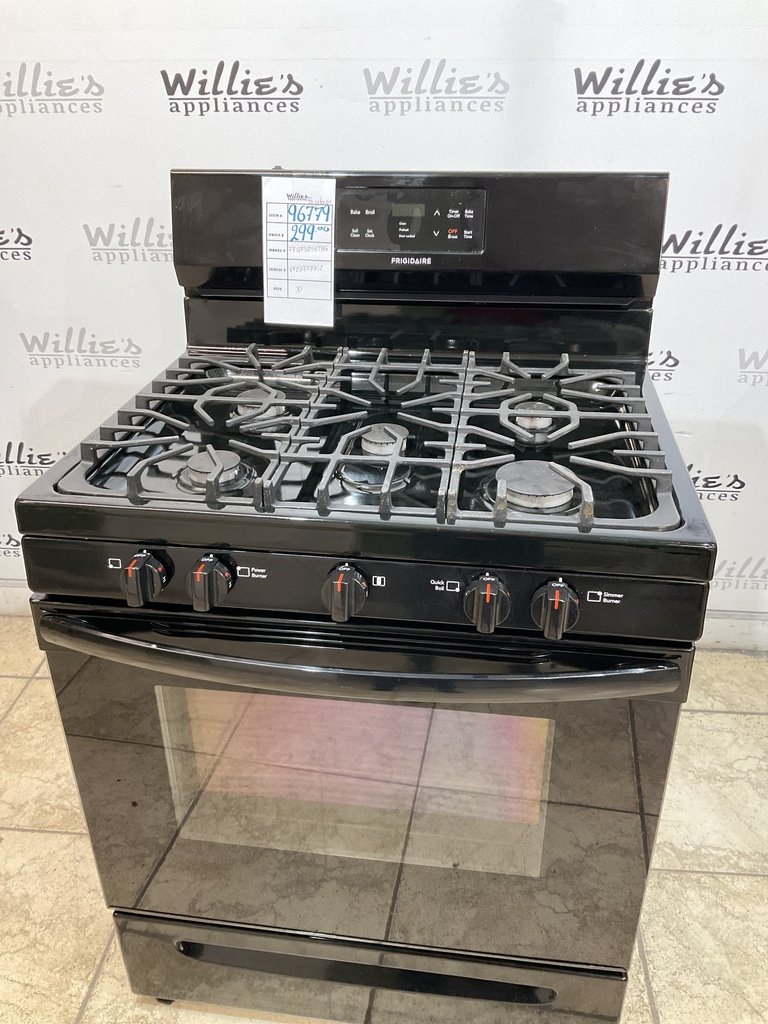Frigidaire Used Natural Gas Stove 30inches 
