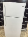 White Westinghouse Used Refrigerator Top and Bottom 30x65 1/2” 