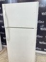 Kenmore Used Refrigerator Top and Bottom 30x65 1/2” (Bisque)