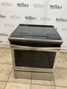 Whirlpool Used Electric Stove 220volts (40/50 AMP) 30inches {4 prong} (Stainless Steel) 