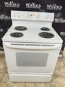 Ge Used Electric Stove 220volts (40/50 AMP) 30inches {3 prong} (White)