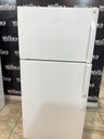 Ge Used Refrigerator Top and Bottom 28x61 1/2” (White)