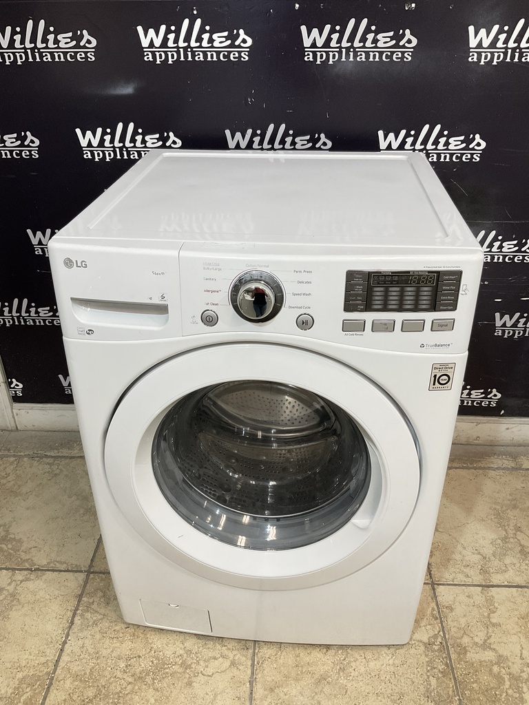 Lg Used Washer Front-load 27inches (White)