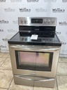 Frigidaire Used Electric Stove 220volts (40/50 AMP) 30inches {3 prong} (Stainless Steel) 