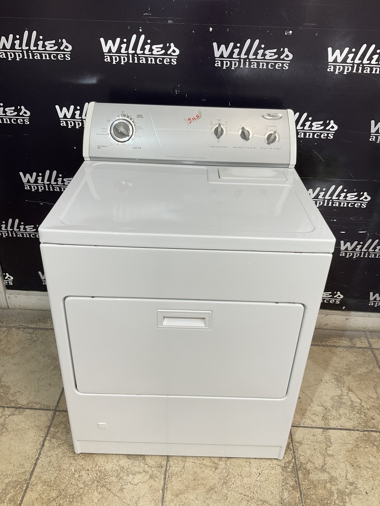 Whirlpool Used Natural Gas Dryer 29inches (White)