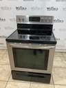 Frigidaire Used Electric Stove 220volts (40/50 AMP) 30inches {3 prong} (Stainless Steel) 