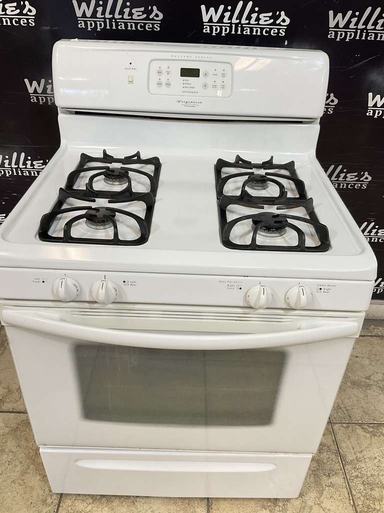 Frigidaire Used Natural Gas Stove 30inches (White)