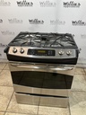 Ge Used Natural Gas Stove 30inches (Stainless Steel)