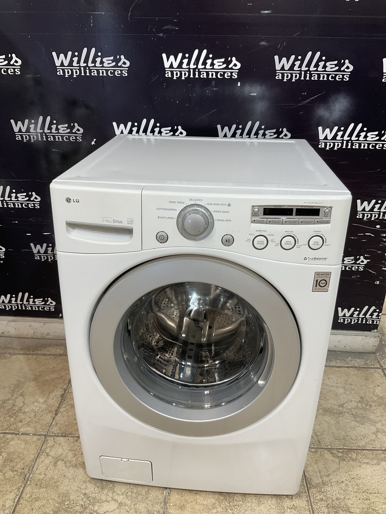 Lg Used Washer Front- load 27inches (White) 